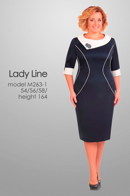 Платье женское Модель:263-1 от Lady Line | Леди Лайн